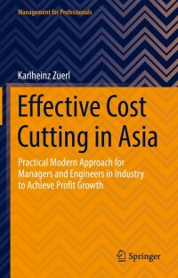 Cover image: Effective Cost Cutting in Asia 9783030827816