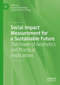 Cover image: Social Impact Measurement for a Sustainable Future 9783030831516