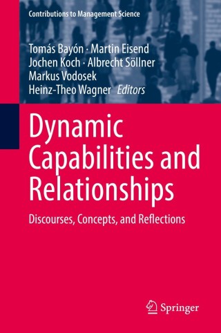 Cover image: Dynamic Capabilities and Relationships 9783030831813