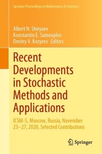 Immagine di copertina: Recent Developments in Stochastic Methods and Applications 9783030832650