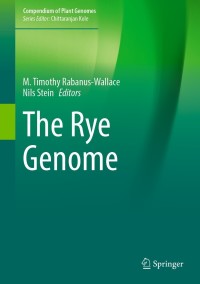 Cover image: The Rye Genome 9783030833824