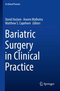 Cover image: Bariatric Surgery in Clinical Practice 9783030833985