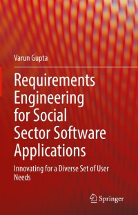 Imagen de portada: Requirements Engineering for Social Sector Software Applications 9783030835484