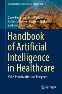 Cover image: Handbook of Artificial  Intelligence in Healthcare 9783030836191