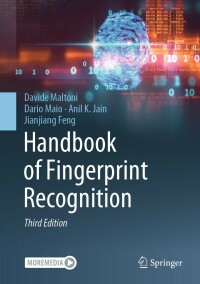 Cover image: Handbook of Fingerprint Recognition 3rd edition 9783030836238