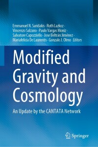 Cover image: Modified Gravity and Cosmology 9783030837143