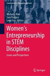 Cover image: Women's Entrepreneurship in STEM Disciplines 9783030837914