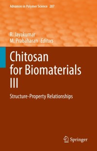 Cover image: Chitosan for Biomaterials III 9783030838065
