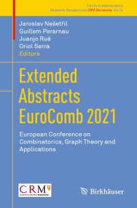Immagine di copertina: Extended Abstracts EuroComb 2021 9783030838225