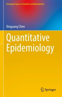 Cover image: Quantitative Epidemiology 9783030838515