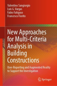Cover image: New Approaches for Multi-Criteria Analysis in Building Constructions 9783030838744