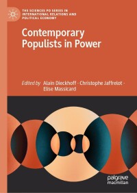 Cover image: Contemporary Populists in Power 9783030840785