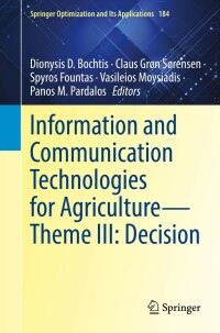Imagen de portada: Information and Communication Technologies for Agriculture—Theme III: Decision 9783030841515