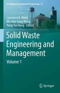 صورة الغلاف: Solid Waste Engineering and Management 9783030841782