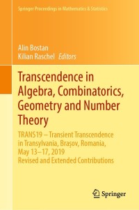 Cover image: Transcendence in Algebra, Combinatorics, Geometry and Number Theory 9783030843038