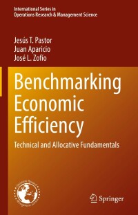 Cover image: Benchmarking Economic Efficiency 9783030843960