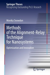 Cover image: Methods of the Alignment-Relay Technique for Nanosystems 9783030844127