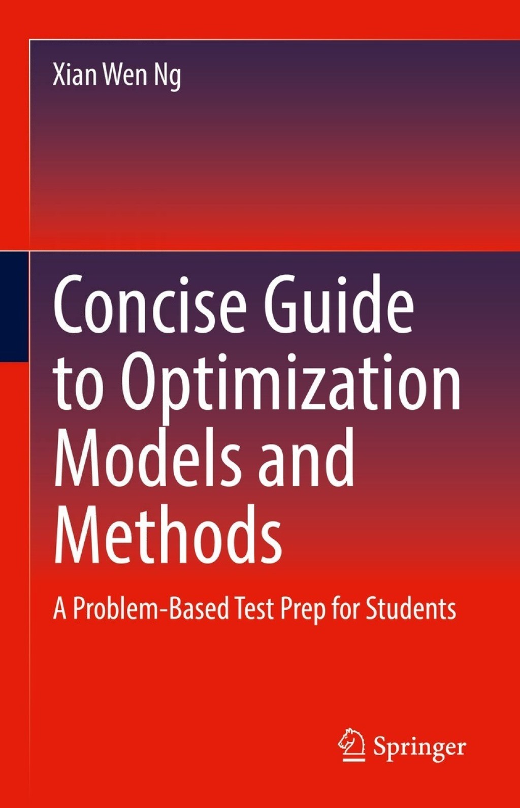 Concise Guide to Optimization Models and Methods A Problem-Based Test Prep for Students