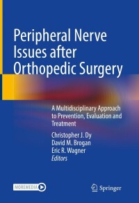 Cover image: Peripheral Nerve Issues after Orthopedic Surgery 9783030844271