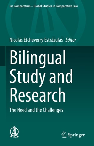 Cover image: Bilingual Study and Research 9783030845490