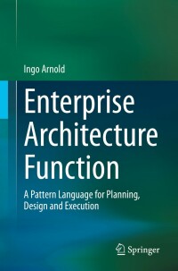 Imagen de portada: Enterprise Architecture Function 9783030845889