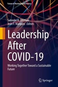 Cover image: Leadership after COVID-19 9783030848668