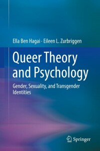 صورة الغلاف: Queer Theory and Psychology 9783030848903