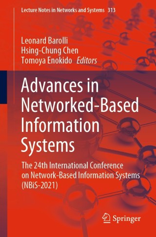 Cover image: Advances in Networked-Based Information Systems 9783030849122