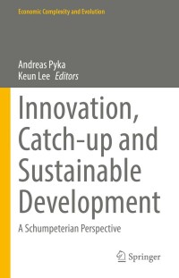 Titelbild: Innovation, Catch-up and Sustainable Development 9783030849306