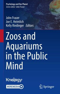 Cover image: Zoos and Aquariums in the Public Mind 9783030849412