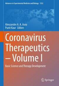 表紙画像: Coronavirus Therapeutics – Volume I 9783030851088