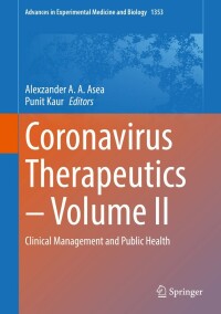 Imagen de portada: Coronavirus Therapeutics – Volume II 9783030851125