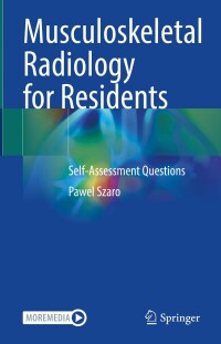 Cover image: Musculoskeletal Radiology for Residents 9783030851811