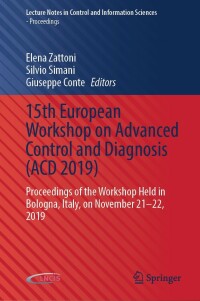 Cover image: 15th European Workshop on Advanced Control and Diagnosis (ACD 2019) 9783030853174