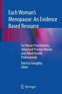 Omslagafbeelding: Each Woman’s Menopause: An Evidence Based Resource 9783030854836
