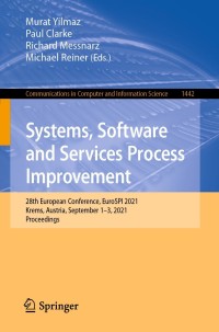 Cover image: Systems, Software and Services Process Improvement 9783030855208