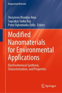 Cover image: Modified Nanomaterials for Environmental Applications 9783030855543