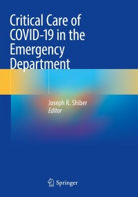 Imagen de portada: Critical Care of COVID-19 in the Emergency Department 9783030856359