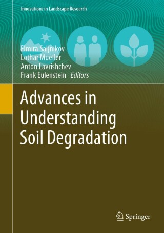 Cover image: Advances in Understanding Soil Degradation 9783030856816