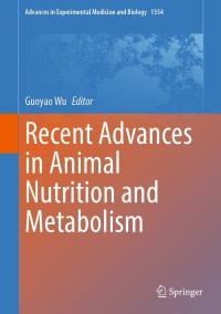 Cover image: Recent Advances in Animal Nutrition and Metabolism 9783030856854