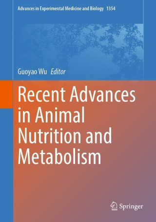 Cover image: Recent Advances in Animal Nutrition and Metabolism 9783030856854