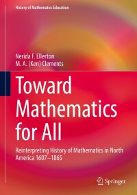 Cover image: Toward Mathematics for All 9783030857233