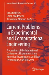 صورة الغلاف: Current Problems in Experimental and Computational Engineering 9783030860080