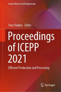 Omslagafbeelding: Proceedings of ICEPP 2021 9783030860462