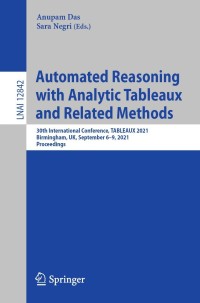 Imagen de portada: Automated Reasoning with Analytic Tableaux and Related Methods 9783030860585