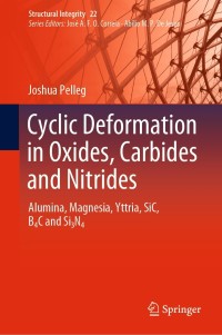 Imagen de portada: Cyclic Deformation in Oxides, Carbides and Nitrides 9783030861179