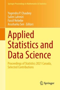 Cover image: Applied Statistics and Data Science 9783030861322