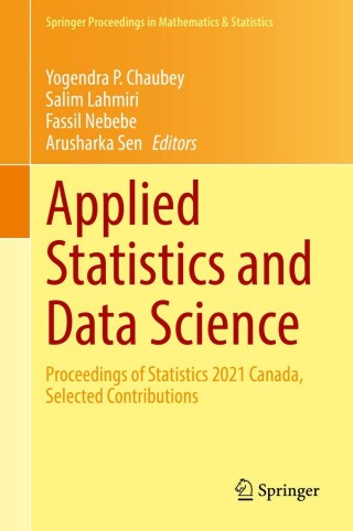 Imagen de portada: Applied Statistics and Data Science 9783030861322