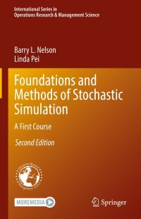 Cover image: Foundations and Methods of Stochastic Simulation 2nd edition 9783030861933