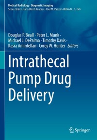 Cover image: Intrathecal Pump Drug Delivery 9783030862435